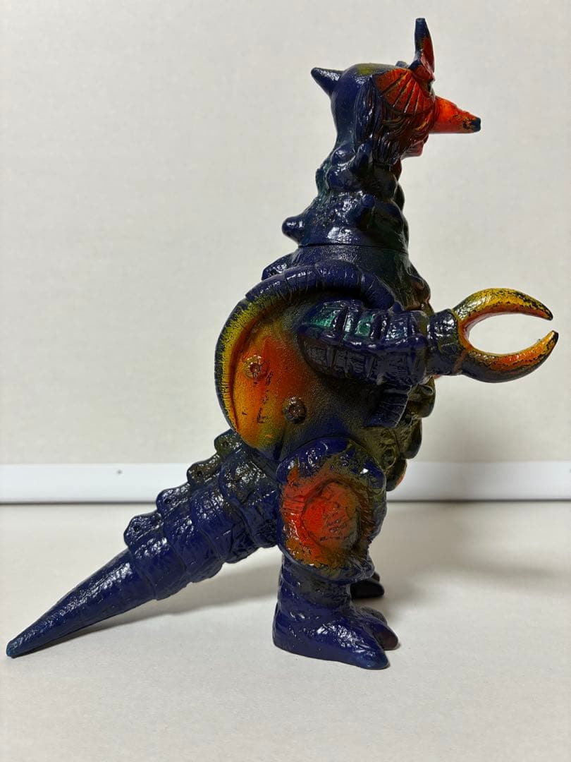 ポピー　キングザウルス　ムルロア　足型　ソフビ　当時物　タロウ怪獣