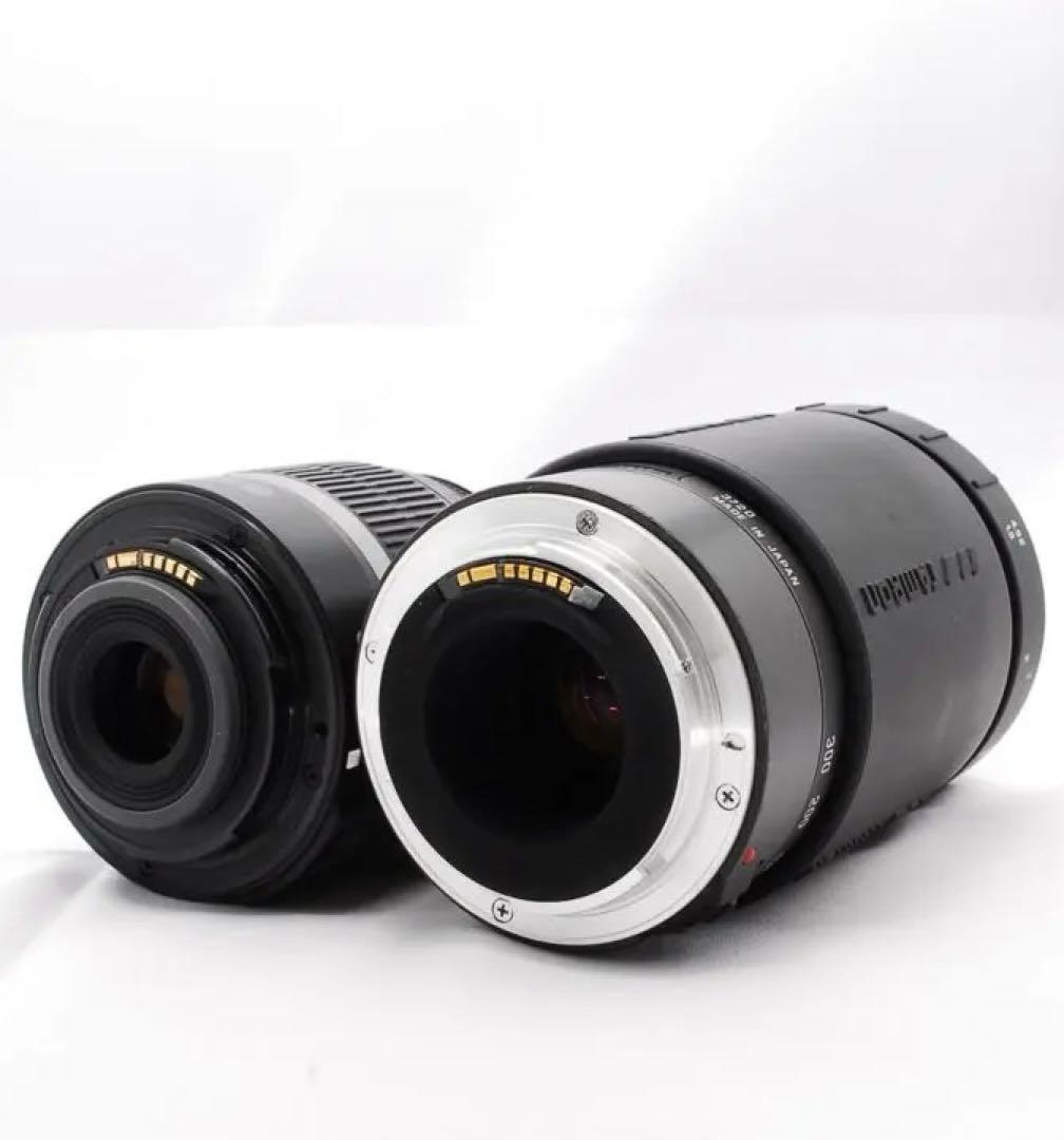 Canon EOS Kiss X4✨標準＆望遠ダブルレンズ！スマホ転送OK