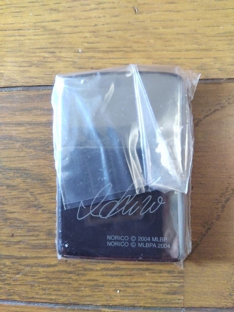 未使用品 イチロ― チタンフォトジッポ 世界限定2000個 2005年製