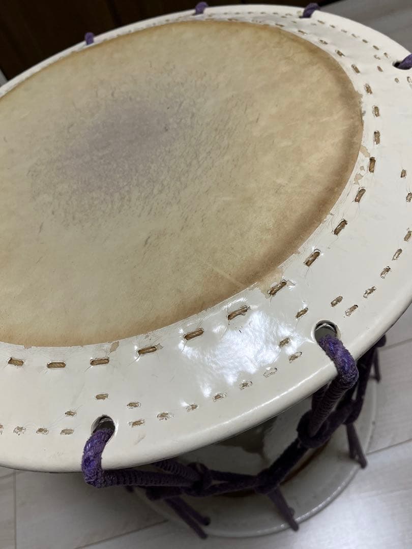 浅野太鼓　一尺六寸48センチ　英哲型　桶胴太鼓/かつぎ桶　和太鼓