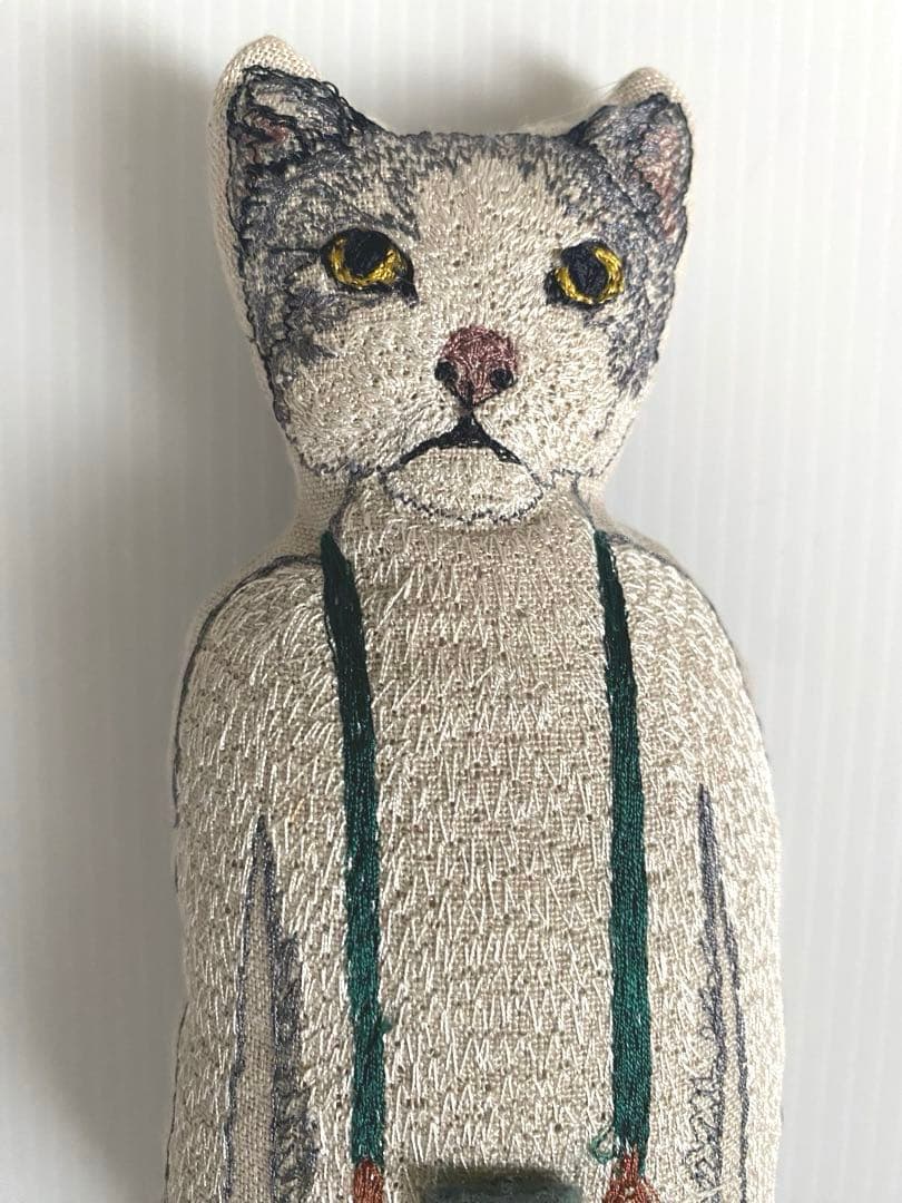 CORAL&TUSKコーラル&タスク ポケットドール 刺繍 猫型 KITTY