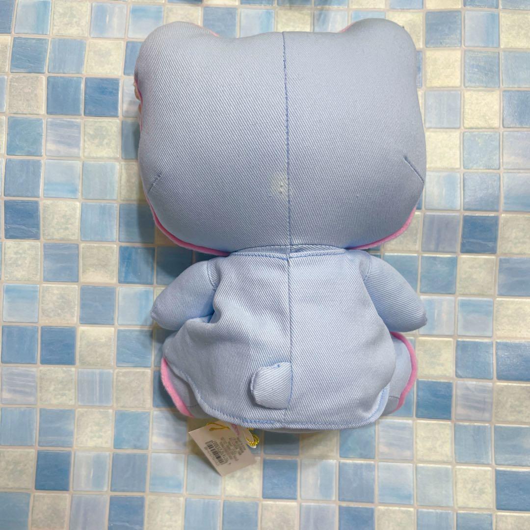 QUESTINA サンリオ　ハローキティ　デニム　ぬいぐるみ　レア