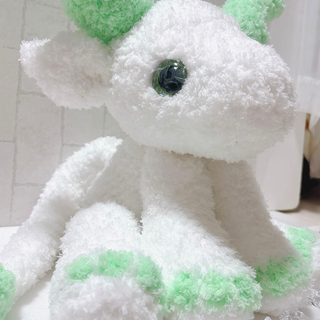 ふわもこミントドラゴン 大型あみぐるみ 約50cm