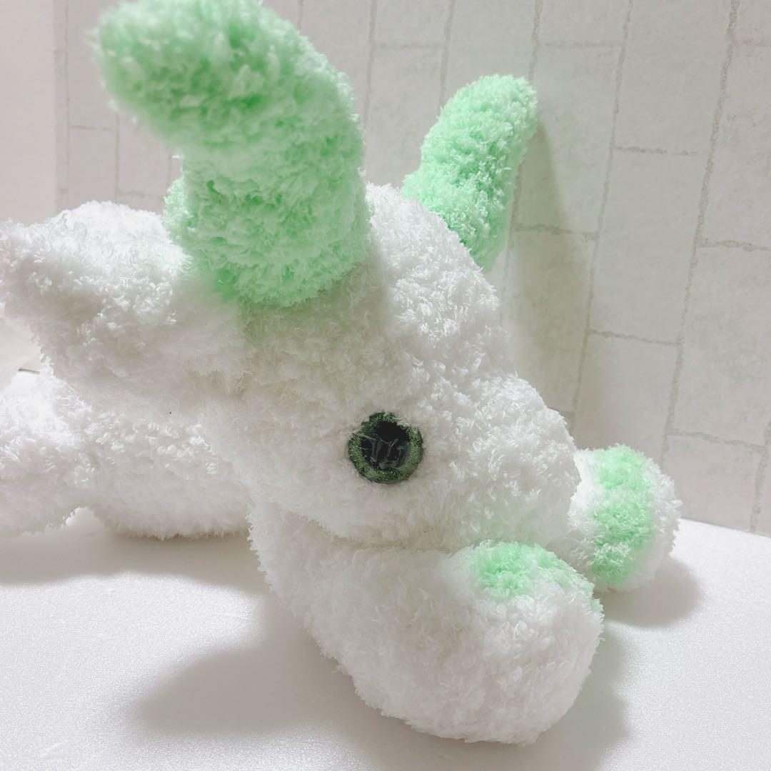 ふわもこミントドラゴン 大型あみぐるみ 約50cm