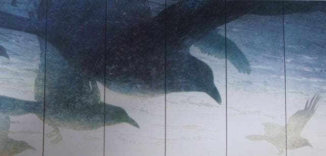 手塚雄二、【迦羅須】、希少な額装用画集より、状態良好、新品額装付