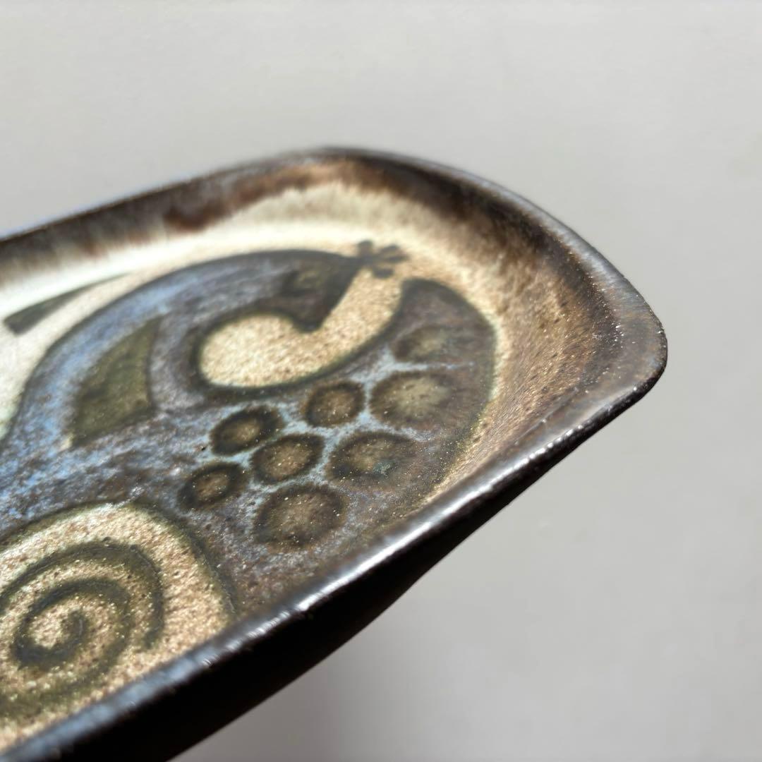 デンマーク Helge og Rie Jacobsen ヴィンテージ 皿