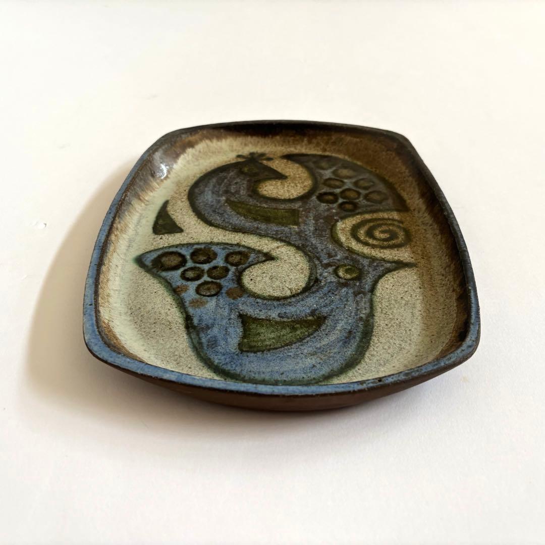 デンマーク Helge og Rie Jacobsen ヴィンテージ 皿