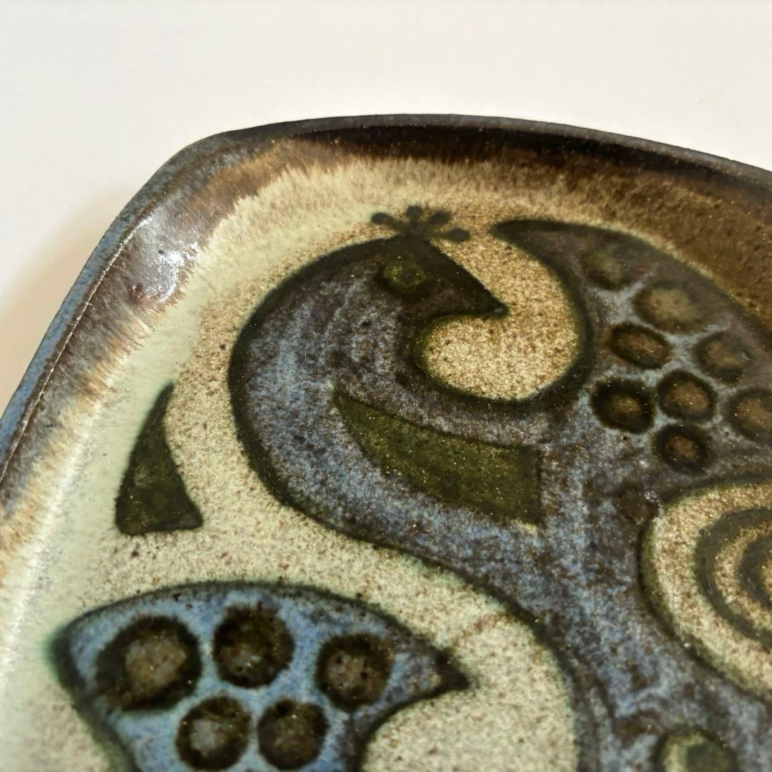 デンマーク Helge og Rie Jacobsen ヴィンテージ 皿