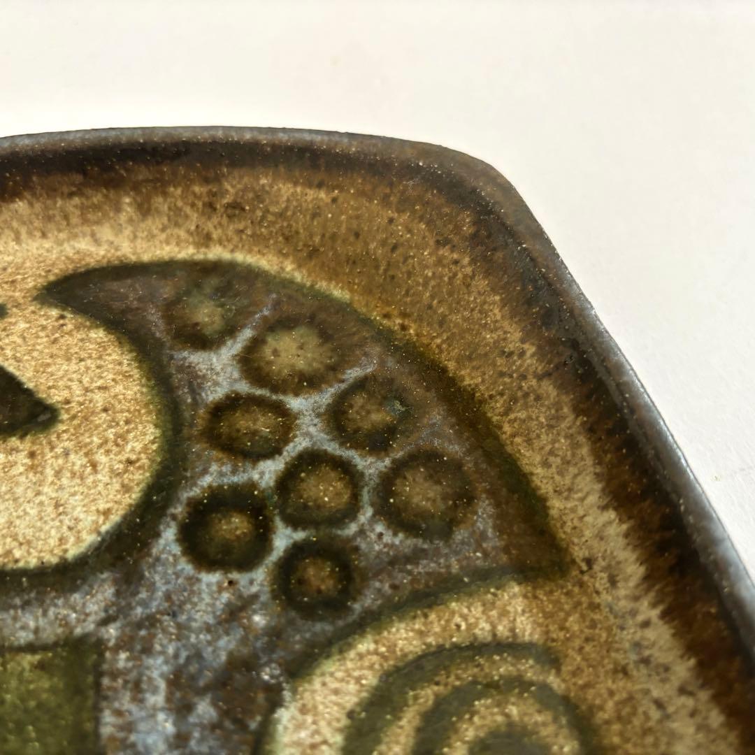 デンマーク Helge og Rie Jacobsen ヴィンテージ 皿