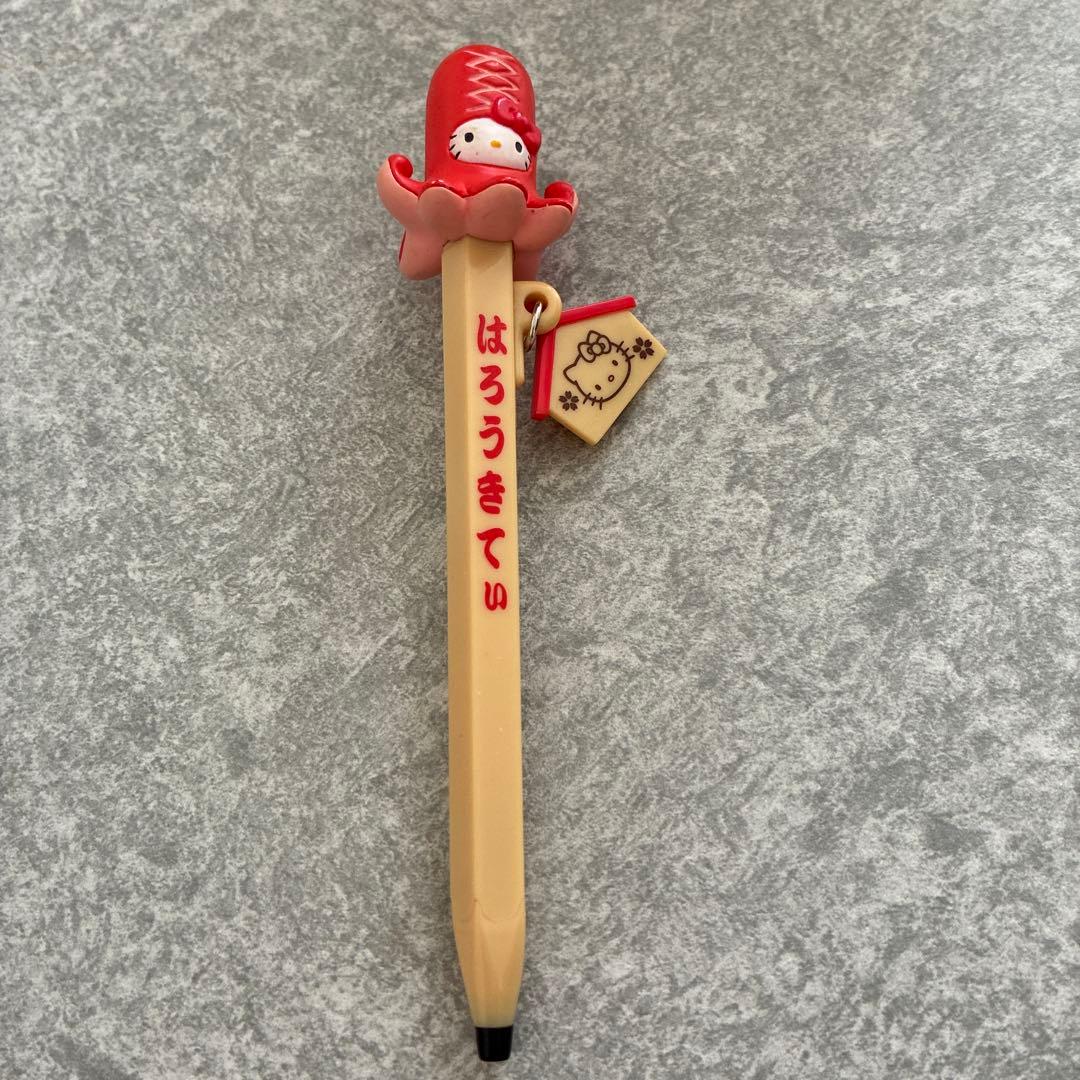 タコウィンナー型kittyちゃんボールペン