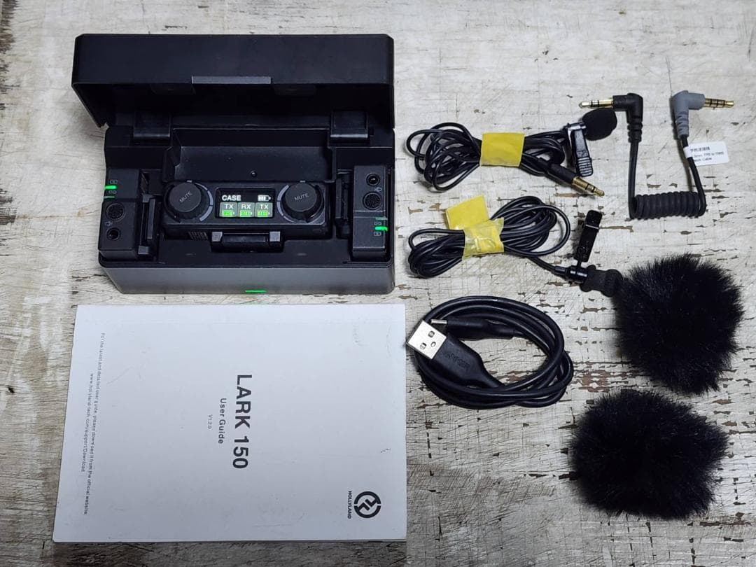 未使用品　Hollyland Lark150 ワイヤレスマイク