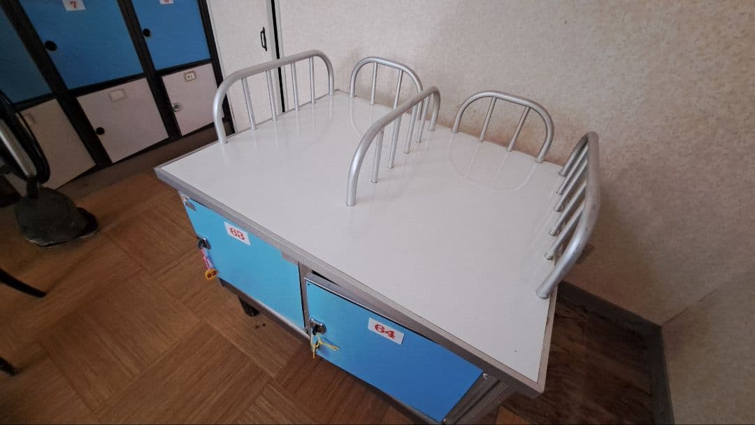 銭湯　ロッカー　レア　当時物　レトロ　ベビー台