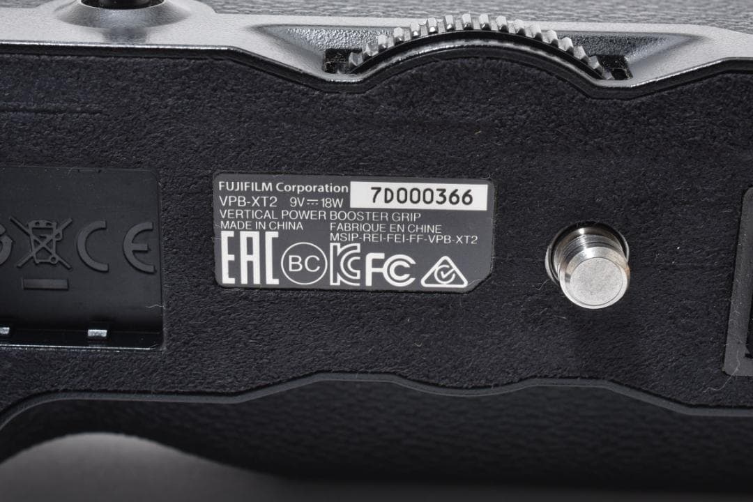 Fujifilm X-T2用 パワーブースターグリップ VPB-XT2