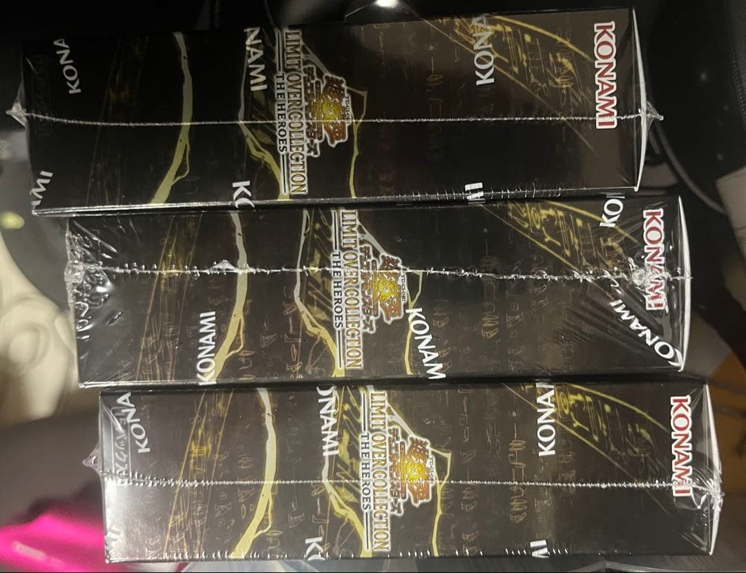 遊戯王 LIMIT OVER COLLECTION 3BOXシュリンク付き