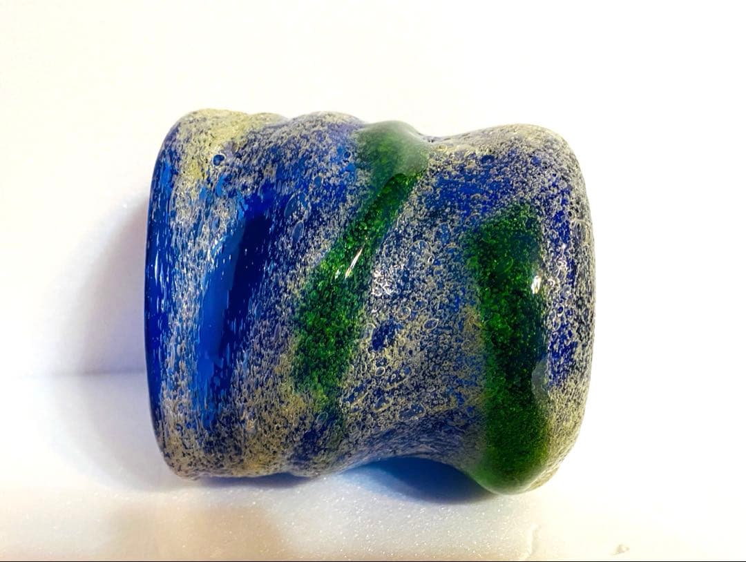 琉球ガラス　稲嶺盛吉グラス　ペアセット