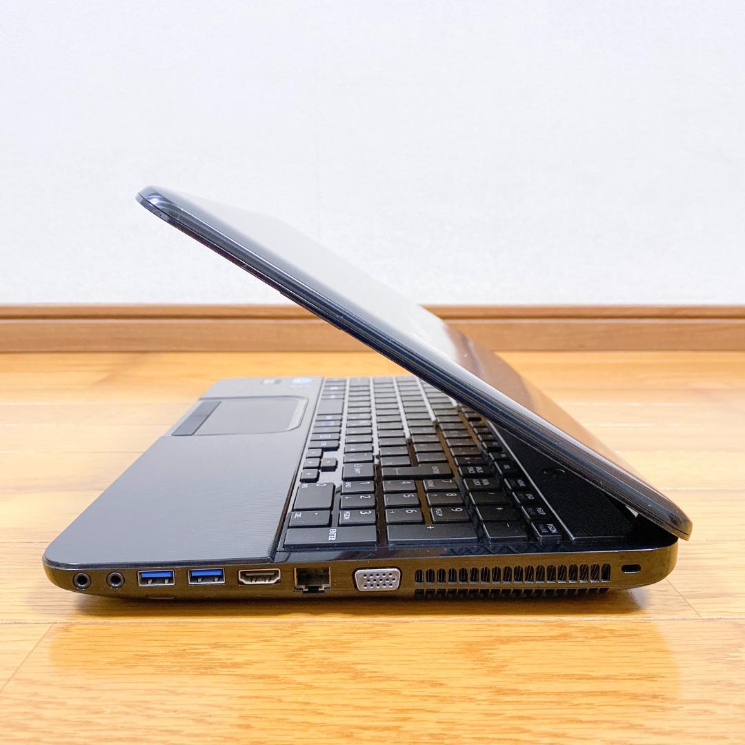 オフィス2021✨高性能爆速i7 SSD メモリ8 すぐ使える東芝ノートパソコン