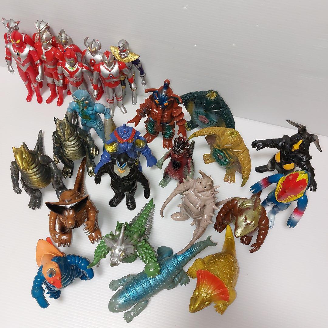 ウルトラマン　旧ウルトラ怪獣 シリーズまとめ売り27体！当時物ソフビ