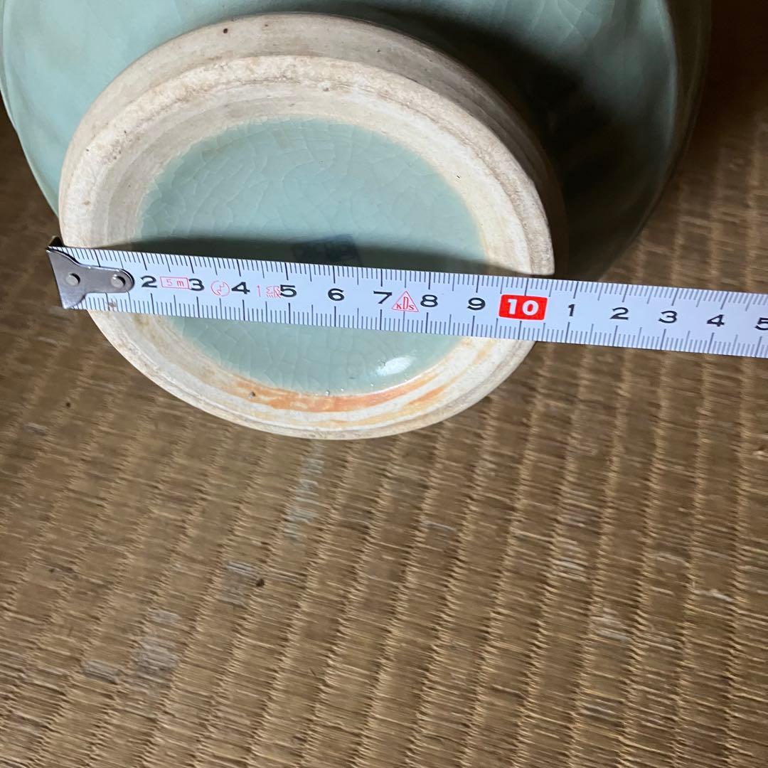 中国美術 龍泉 青磁 壺