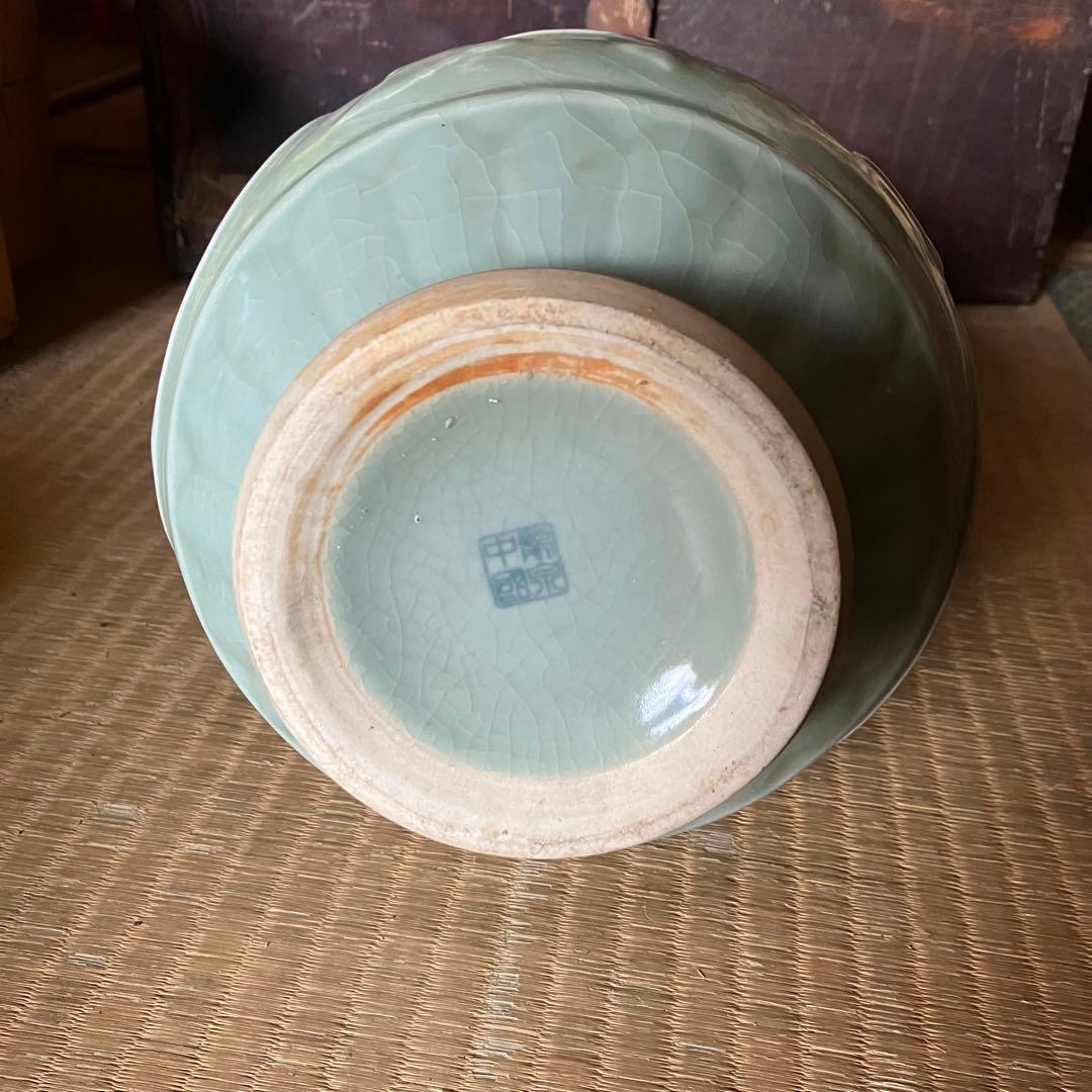 中国美術 龍泉 青磁 壺