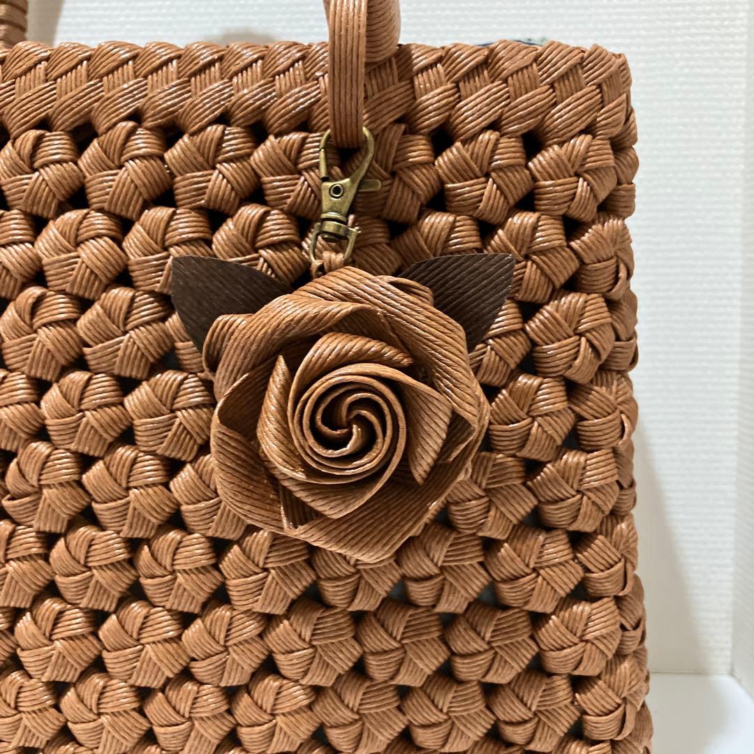 エコクラフト 花結び長財布&バッグ