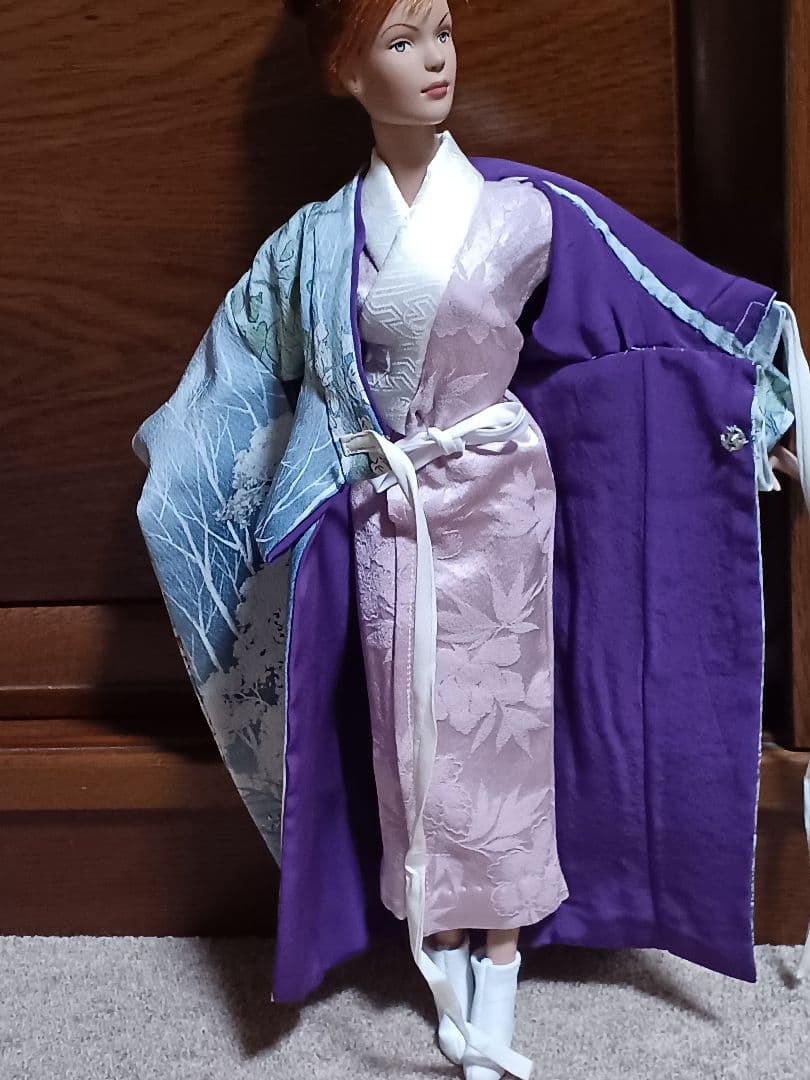 お誂え　タイラーウエントワースドールの振り袖