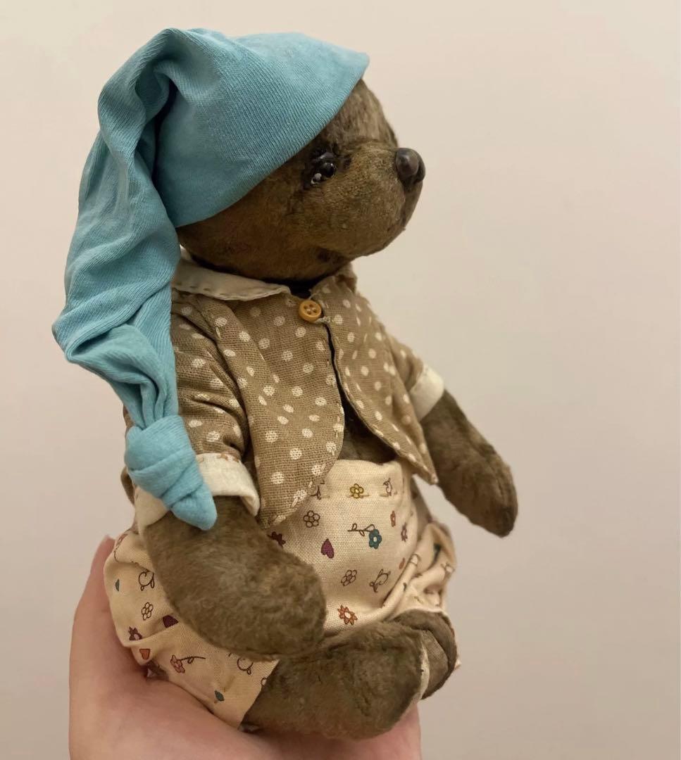 パジャマテディベアさん くま アーティストベア 海外作家様 ハンドメイド ロシア