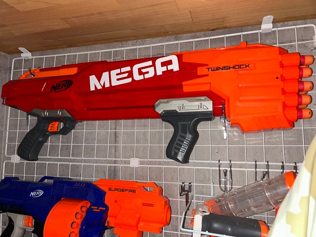 【レアまとめ】NERF ナーフ ブラスター 6～8丁セット　オレンジトリガー