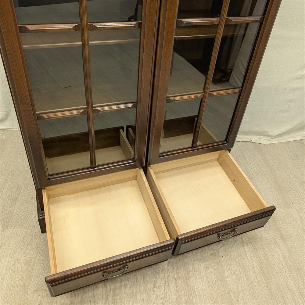 美品　アトランタ　本棚　本箱　書棚　ブックシェルフ　キャビネット　飾り棚　書斎