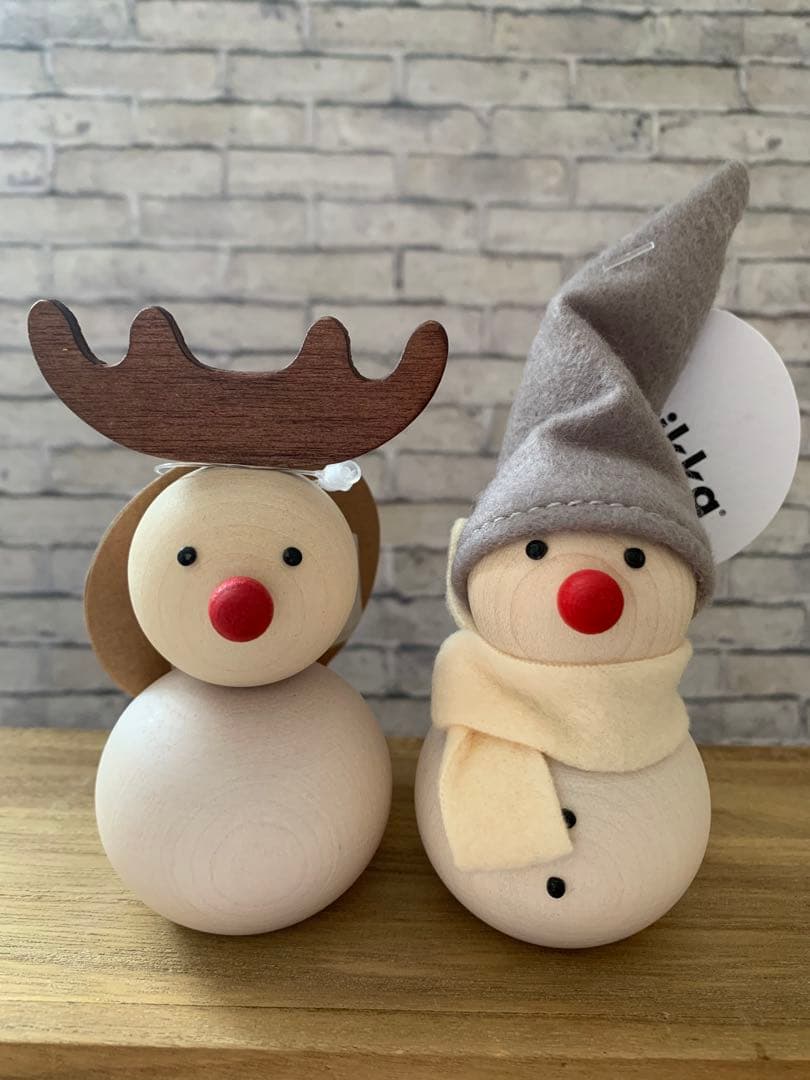 aarikka 雪だるま　トナカイ　天使　妖精　セット