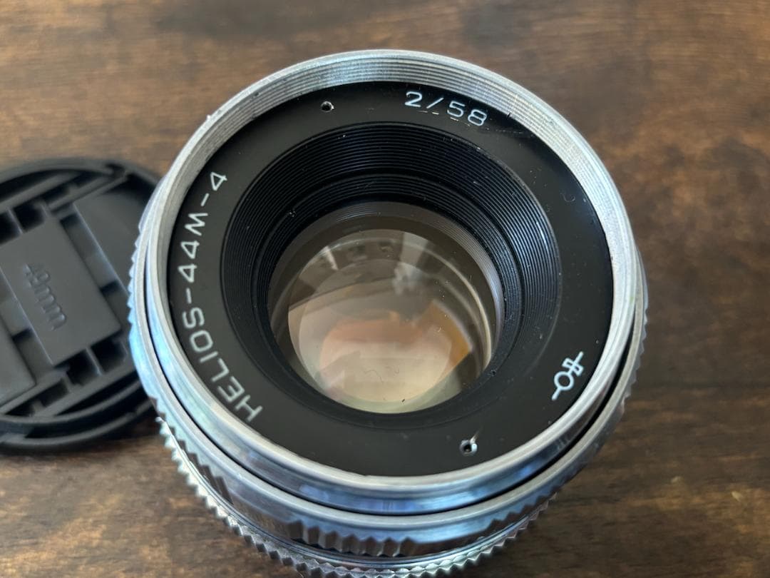 ☆希少☆HELIOS 44M-4 58mm f2 シルバーm42