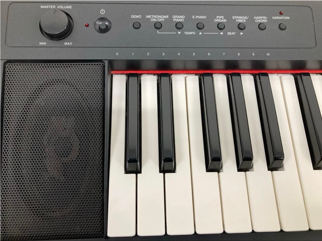 【美品】 YAMAHA 電子ピアノ NP-11 61鍵盤 スタンド ケース付き