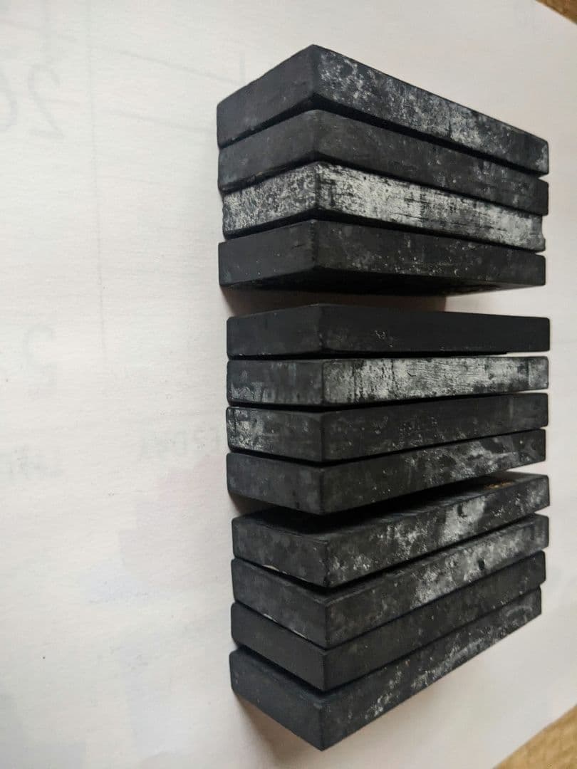 ♦中国 文房四宝 古墨 十二支揃え 干支墨 未使用 書道具 古玩 古美術骨董品