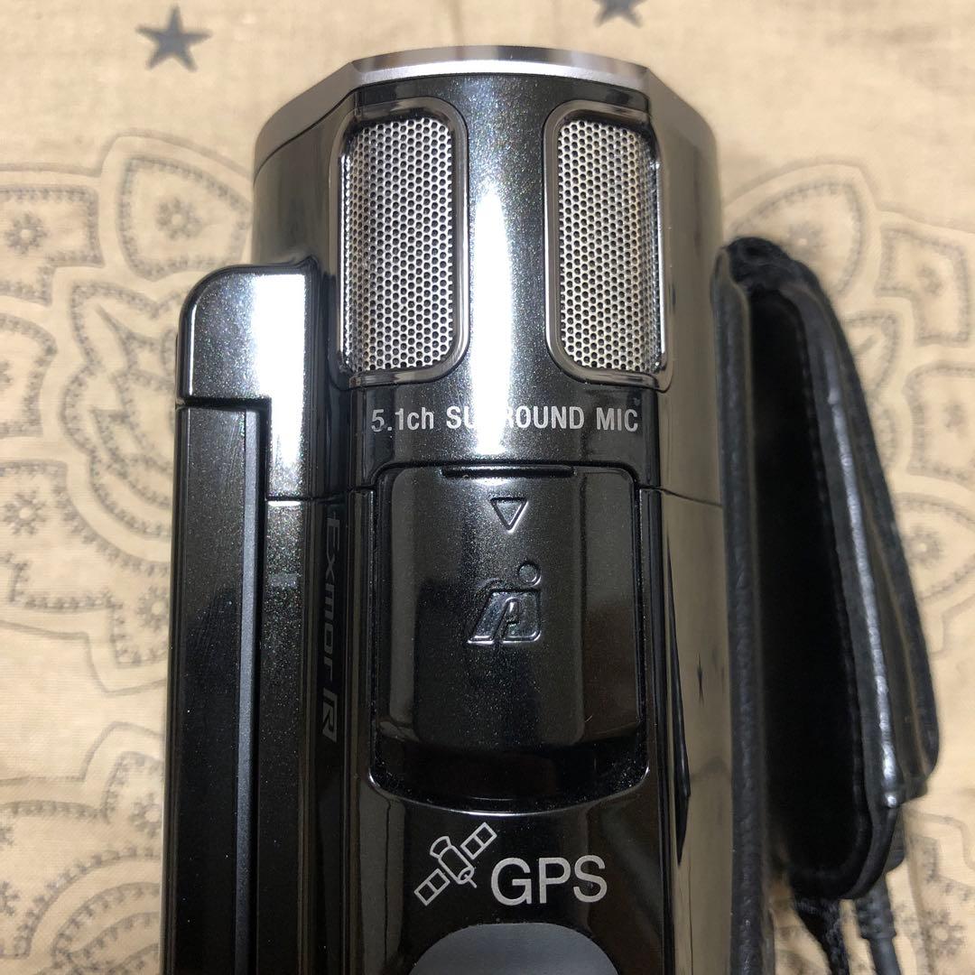 美品 SONY HDR-CX560V ナイトショット GPS搭載 ビデオカメラ
