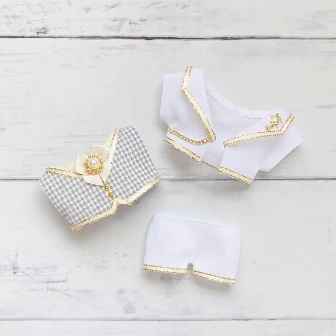 165.166 あんスタ　いつぬい　ぬい服　スーツ　ペアセット　12cm