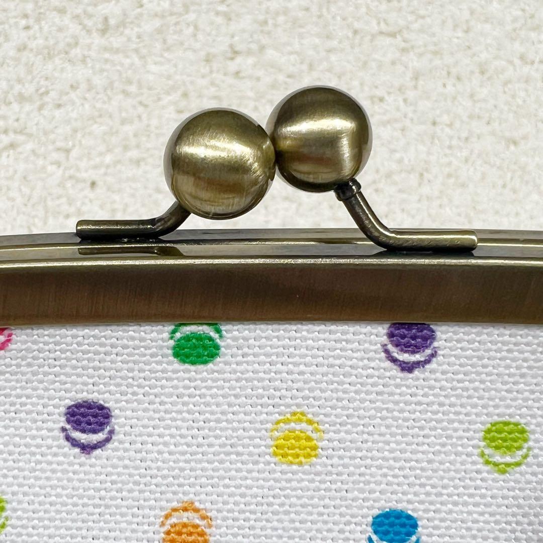 AYANOKOJI がま口 ショルダーバッグ 受注生産品 総柄 マルチカラー