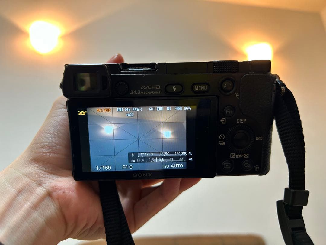 【ミラーレス一眼カメラ 】SONY α6000ダブルズームレンズキット