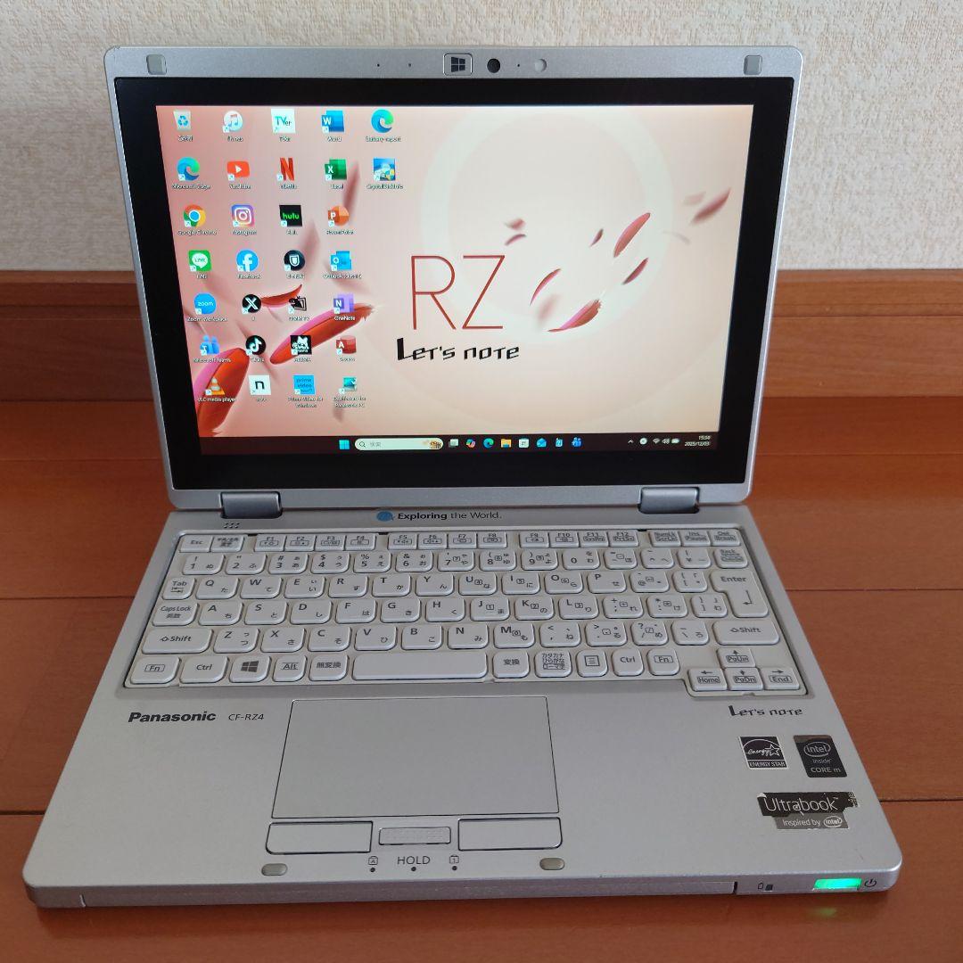 設定済み✨️レッツノート✨️CF-RZ4✨️タッチパネル✨️Win11＆オフィス