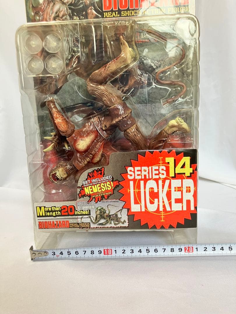バイオハザード　リッカー　モビーディック リアルショック アクション フィギュア