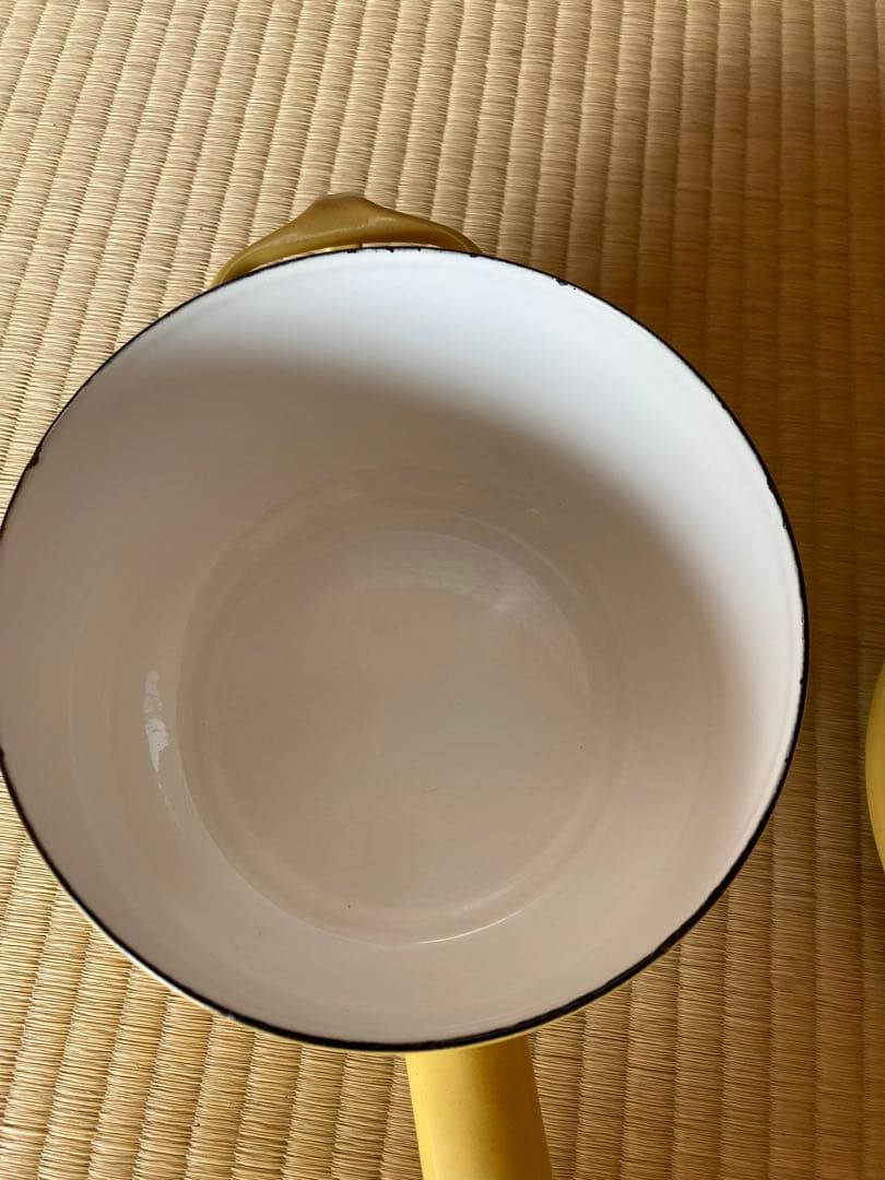 DANSK イエロー 片手鍋