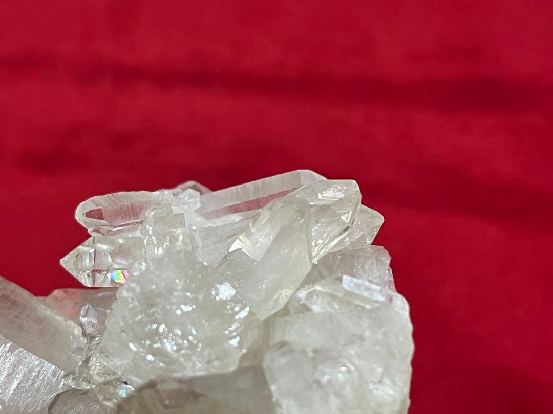 ミナスジェライス州 ブラジル産　水晶クラスター　クォーツ　155g　天然石　原石