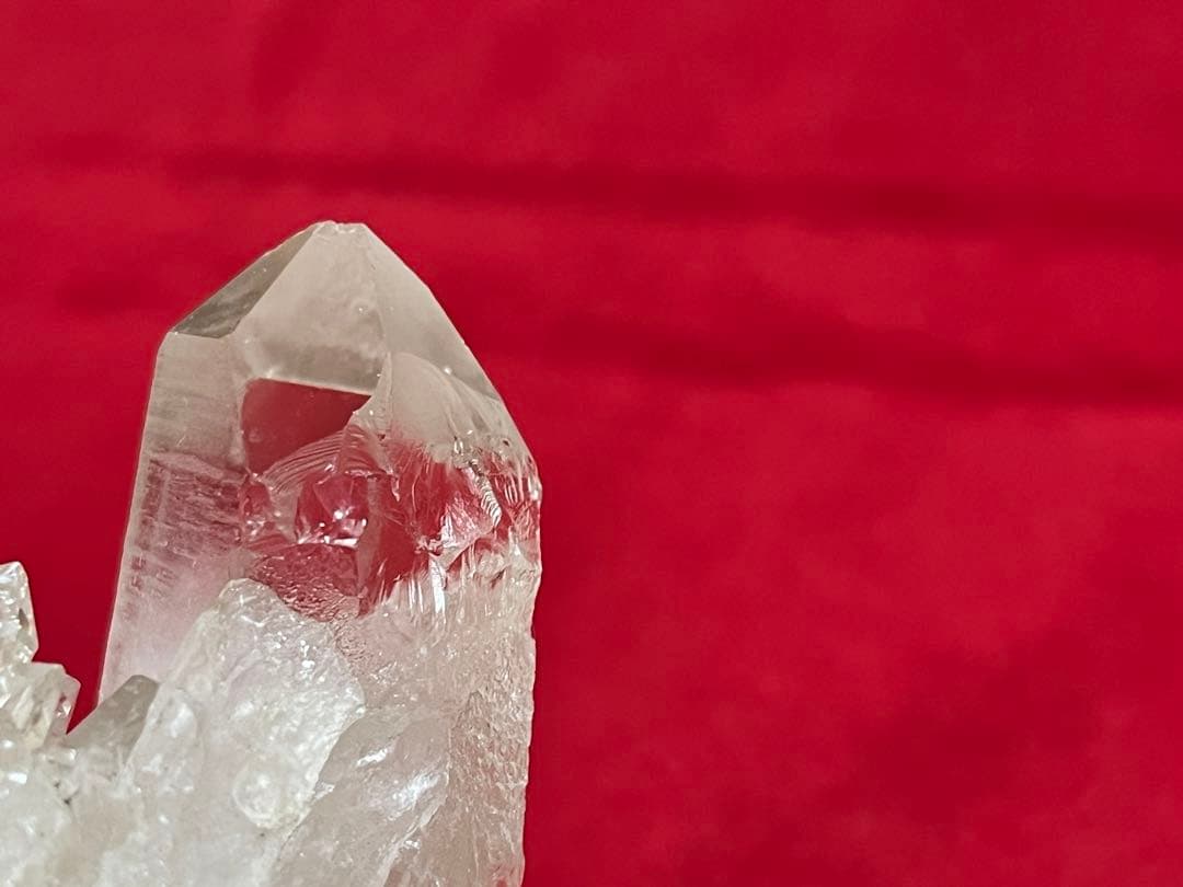 ミナスジェライス州 ブラジル産　水晶クラスター　クォーツ　155g　天然石　原石