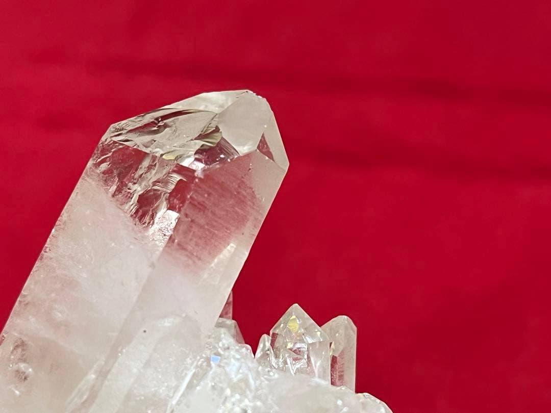 ミナスジェライス州 ブラジル産　水晶クラスター　クォーツ　155g　天然石　原石