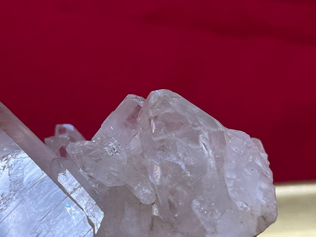 ミナスジェライス州 ブラジル産　水晶クラスター　クォーツ　155g　天然石　原石