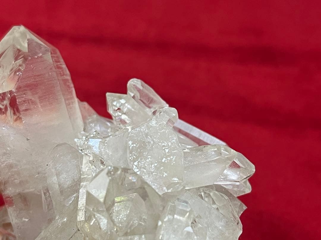 ミナスジェライス州 ブラジル産　水晶クラスター　クォーツ　155g　天然石　原石