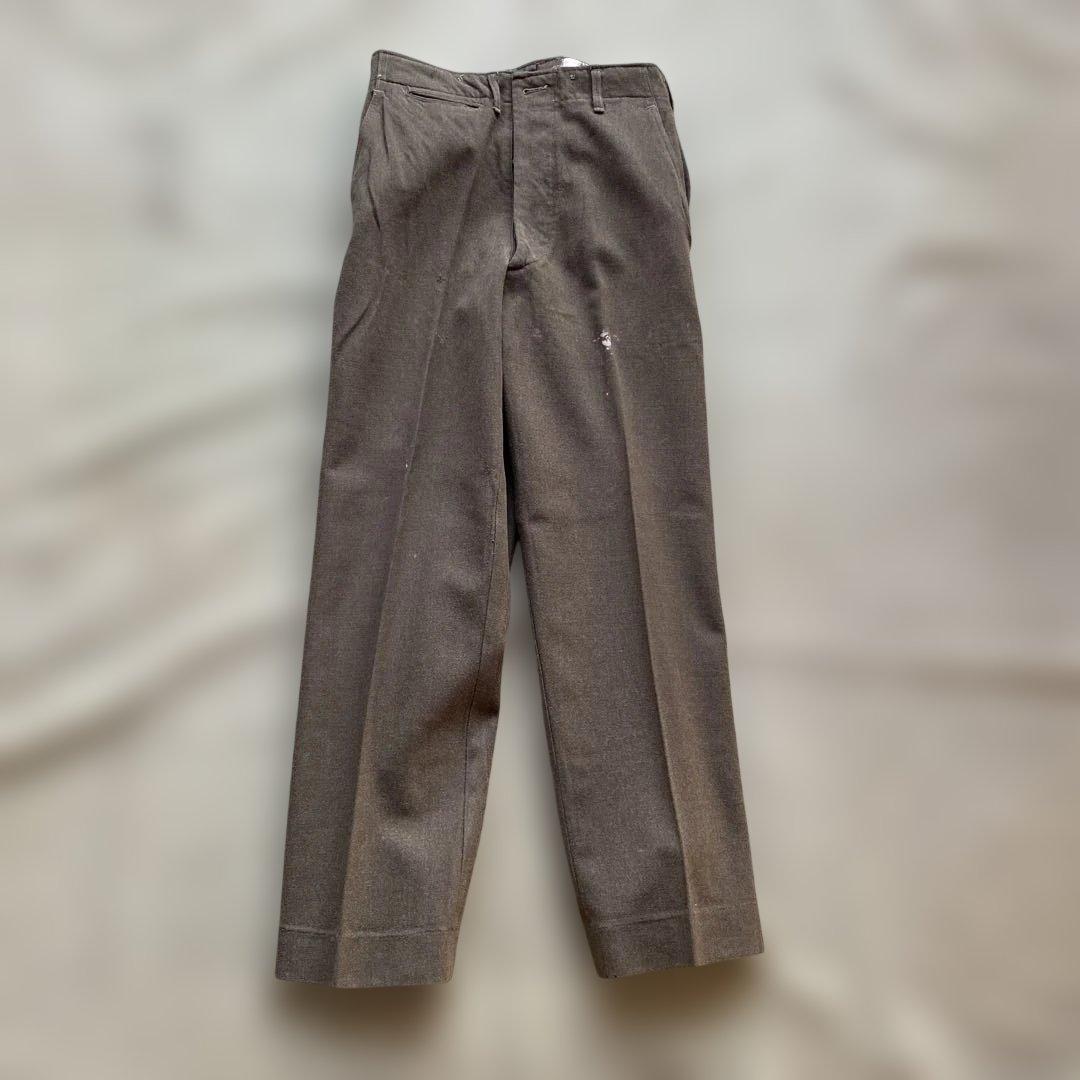 WW II 米軍 兵用マスタードシャツ&ドレスパンツ