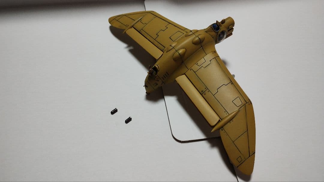 プラモデル完成機　1/72　風の谷のガンシップ(No.2)