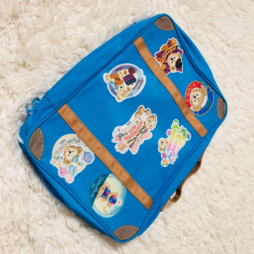 【未使用品】ディズニー ダッフィー＆フレンズ 20周年 ブランケット ケース付き