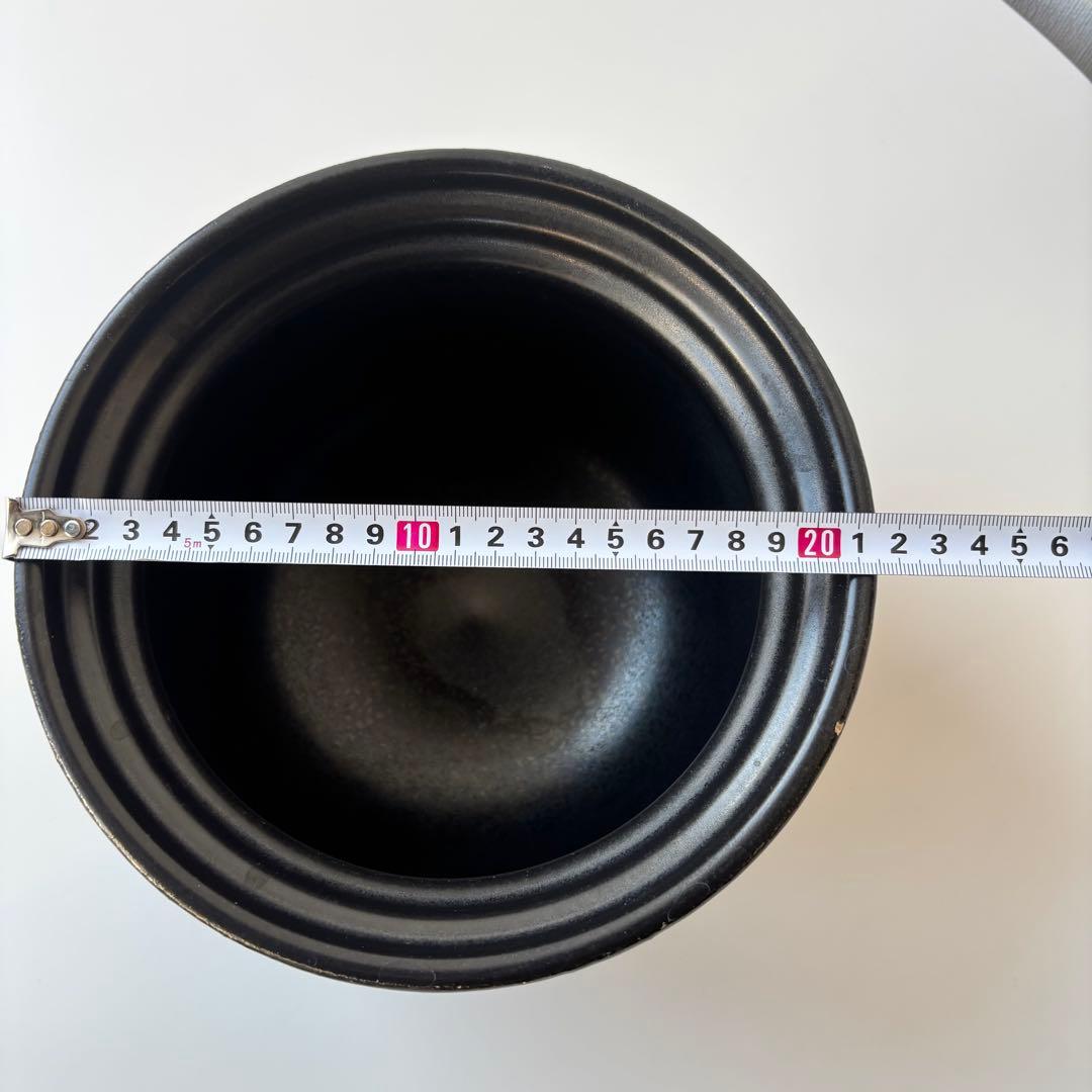 AKOMEYA TOKYO 土鍋 有田焼 黒釉 3合