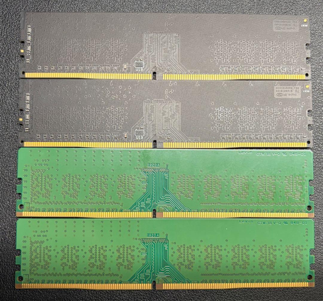 メモリ 8GB×4枚=32GB DDR4-2666