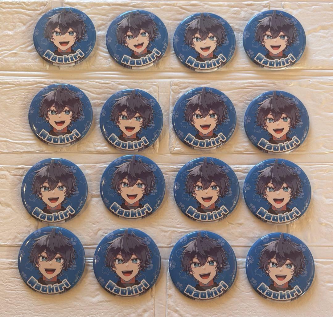 からぴち なおきりさん 2025 缶バッジ 16個セット